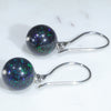 Easy Wear Silver Opal Earring Design