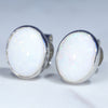 Sterling Silver - Solid White Opal