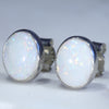 Sterling Silver - Solid White Opals
