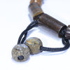 Natural Queensland boulder Opal Beads on Adjustable Draw String