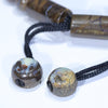 Natural Boulder Opal Beads on Adjustable Draw String