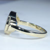 Gold Opal Ring Side View
