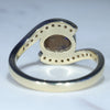 Solid Opal Ring Rear View