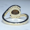 Solid Opal Ring Rear View