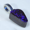 Solid Opal Pendant Side View