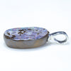 Solid Opal Pendant Side View