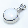 Easy Wear Silver Opal Pendant Design