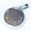 Solid Opal Pendant Rear View