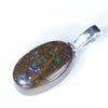 Sterling Silver - Solid Boulder Opal Matrix