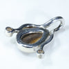 Silver Opal Pendant Rear View