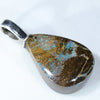 Sterling Silver - Solid Boulder Opal Matrix