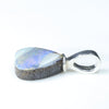 Solid Opal Pendant Side View