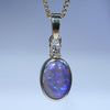 Natural Australian Lightning Ridge Black Crystal Opal
