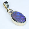 Easy Wear Gold Opal Pendant Design