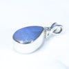 Silver Opal Pendant Top Front View
