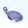 Sterling Silver  - Solid Boulder Opal