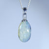 Natural Australian Boulder Opal Silver Pendant