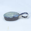 Silver Opal Pendant Side View