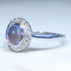 Easy Wear White Gold Opal Ring Design