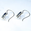 Opal Earrings with Click Shut at Rear Design