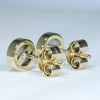 Solid Opal Studs Rear View