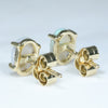 Solid Opal Studs Rear View