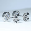 Solid Opal Studs Rear View