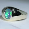 Easy Wear Gold Opal Men's Ring Design