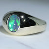 Easy Wear Gold Opal Men's Ring Design