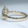 Gold Opal Ring Side View