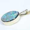 Easy Wear Gold Opal Pendant Design