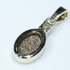 Solid Opal Pendant Rear View