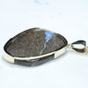 Solid Opal Pendant rear View