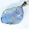 Easy Wear large Opal Gold Pendant Design