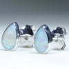 Easy Wear Silver Opal Stud Design