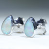 Sterling Silver  - Solid Coober Pedy Crystal Opal