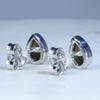 Solid Opal Studs Rear View