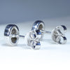 Solid Opal Studs Rear View