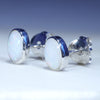 Easy Wear Silver Opal Stud Design