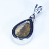 Solid Opal Pendant rear View
