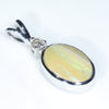 Easy Wear Silver Opal Pendant Design