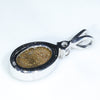 Solid Opal Pendant Rear View