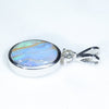 Silver Opal Pendant Side View