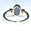 Solid Opal Ring Rear View