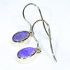 Easy Wear Gold Opal Drop Earring Design