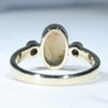 Solid Opal Ring Rear View