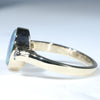 Gold Opal Ring Side View