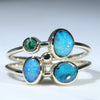 Easy Wear opal Gold Ring Design