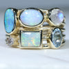 Stunning Display Of Natural Opal and Gemstones