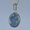 Natural Australian Back Lightning Ridge Opal
